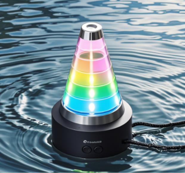 非接触式太阳能航标灯